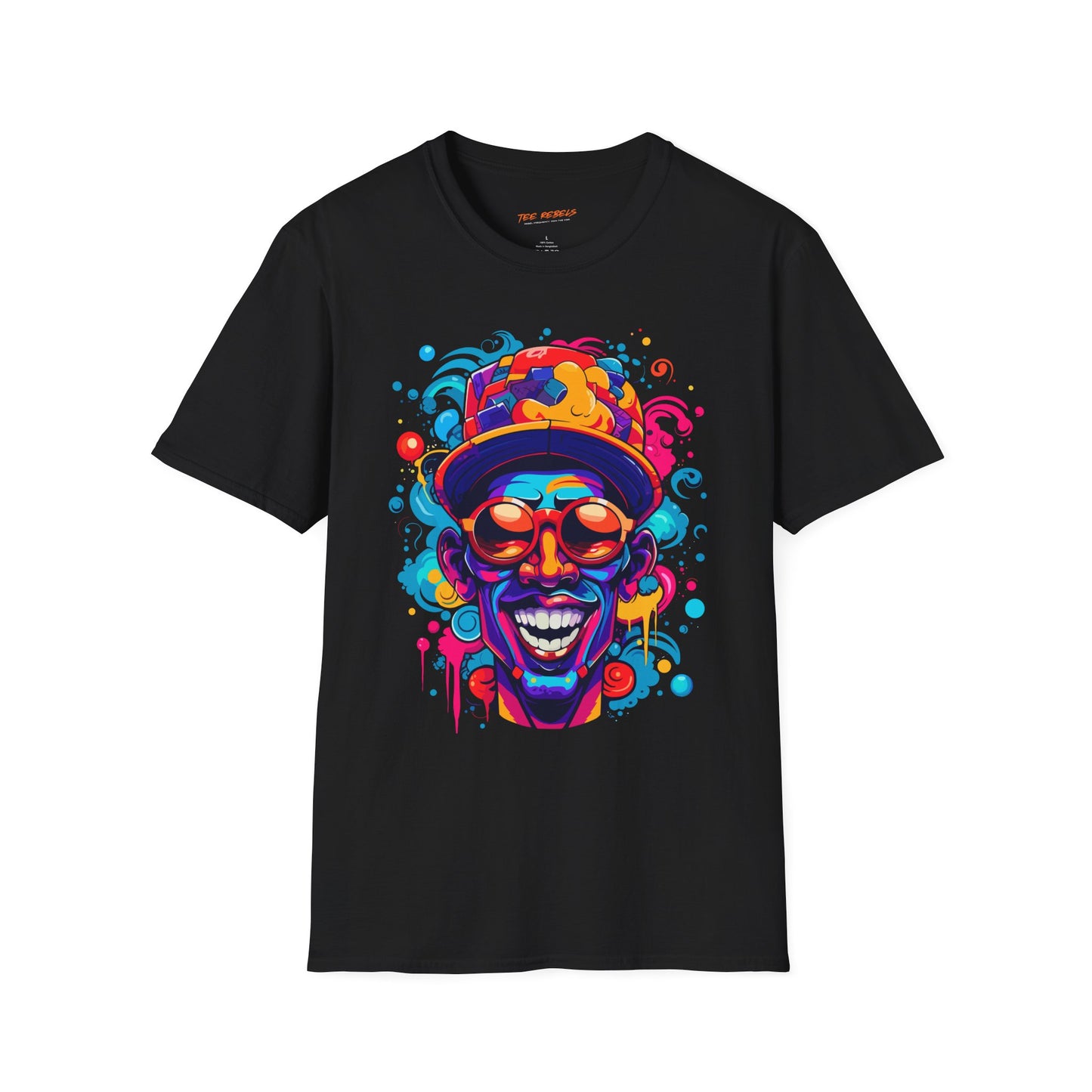 Psychedelic Street Afro Unisex T-Shirt | Afro Rebel Frequency