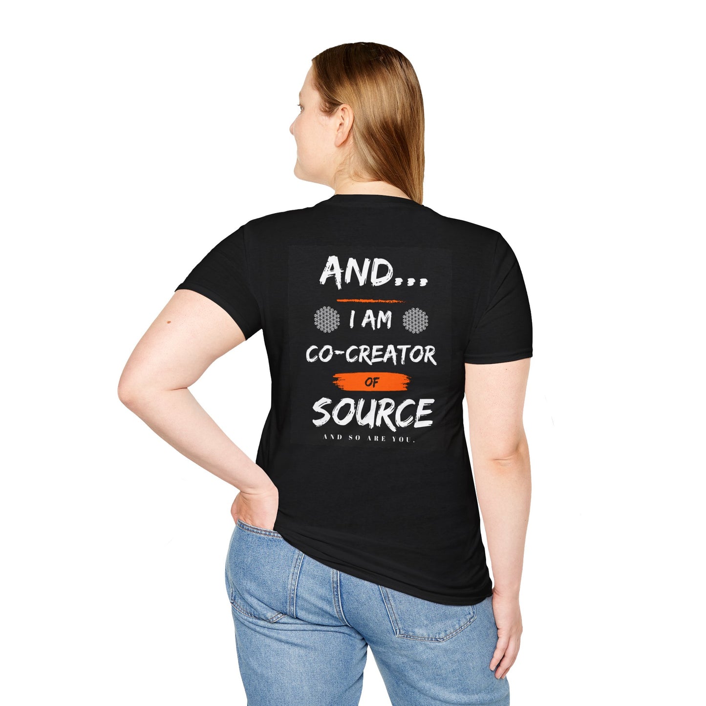 Not White Just American Unisex Softstyle T-Shirt | Identity Rebel Frequency