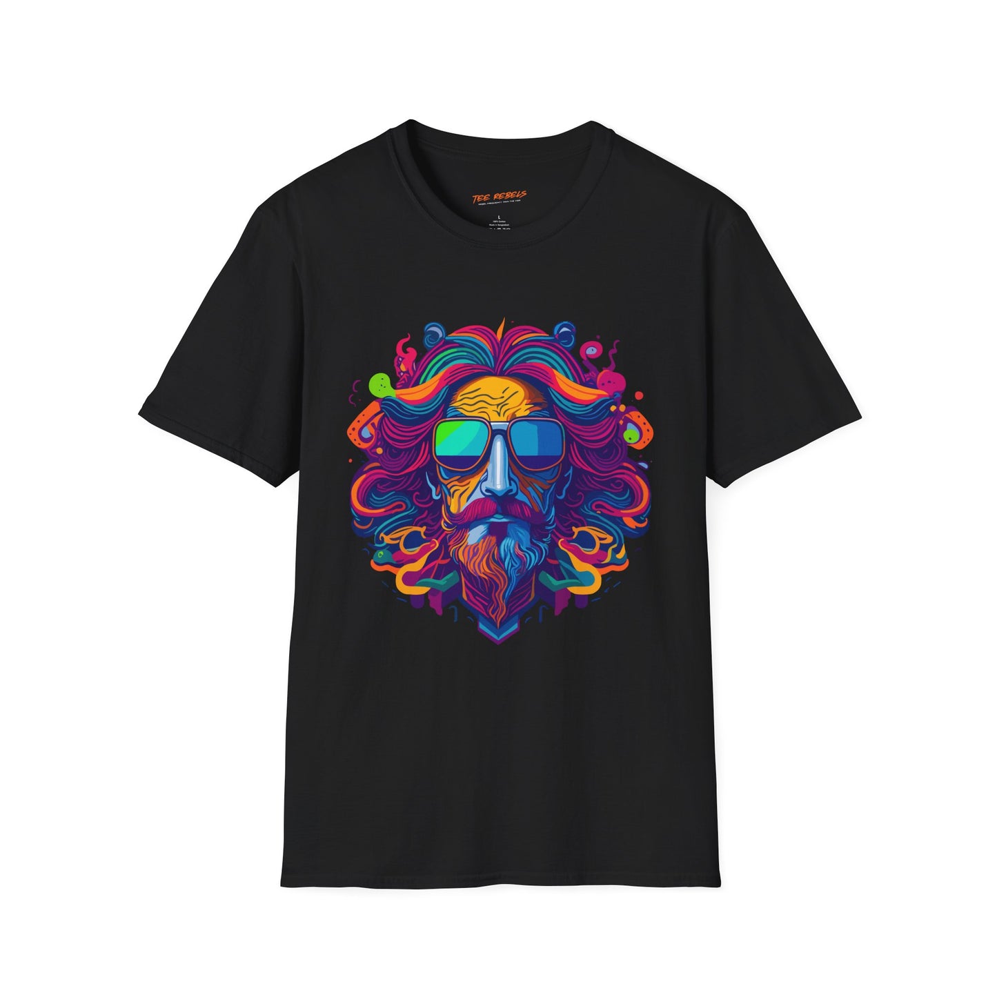 Psychedelic Free Spirit Man Unisex Tee | Man Rebel Frequency