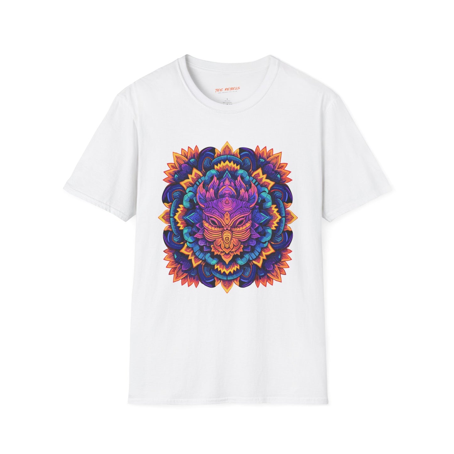 Psychedelic Mandala Unisex T-Shirt | Manadala Rebel Frequency