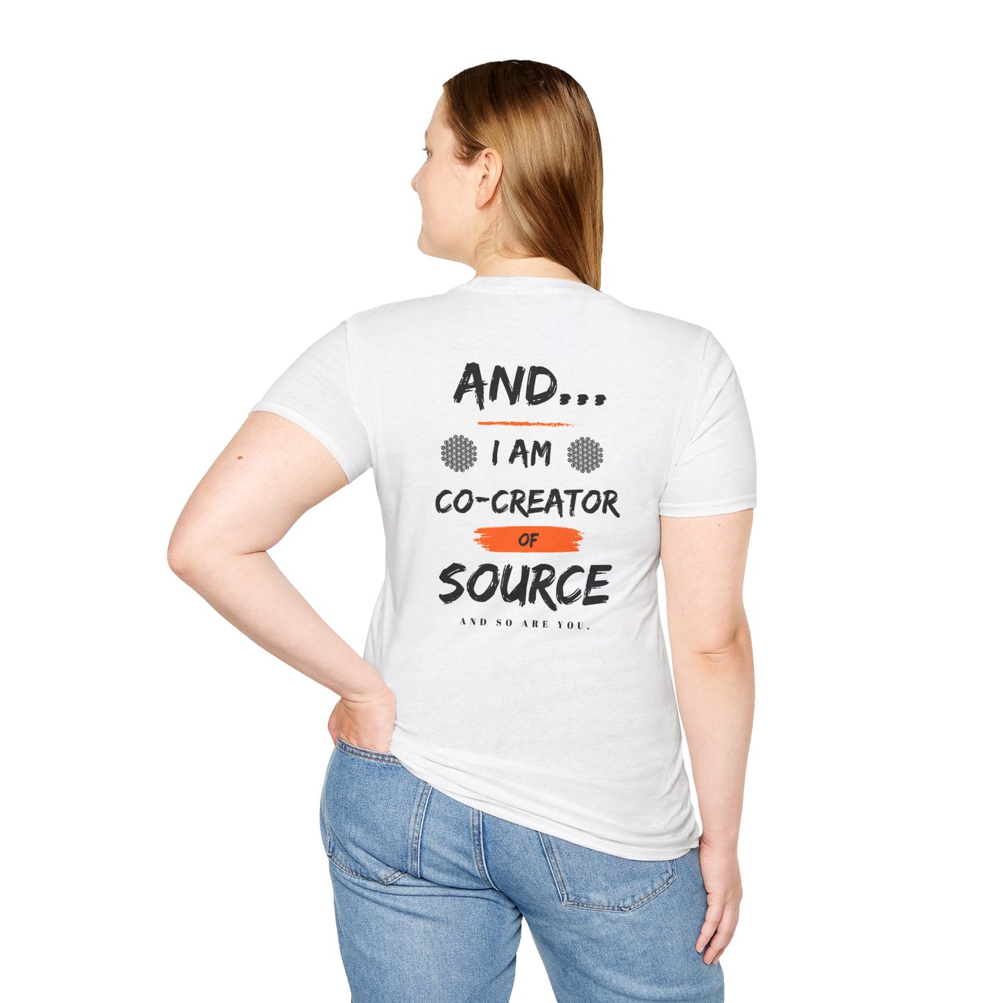 Not White Just American Unisex Softstyle T-Shirt | Identity Rebel Frequency