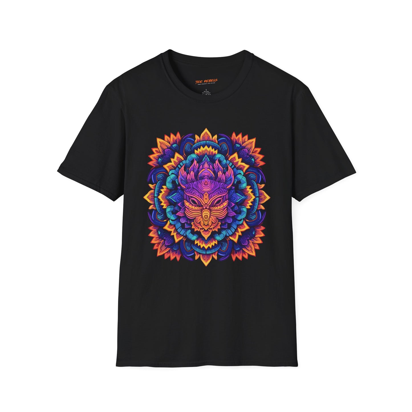 Psychedelic Mandala Unisex T-Shirt | Manadala Rebel Frequency