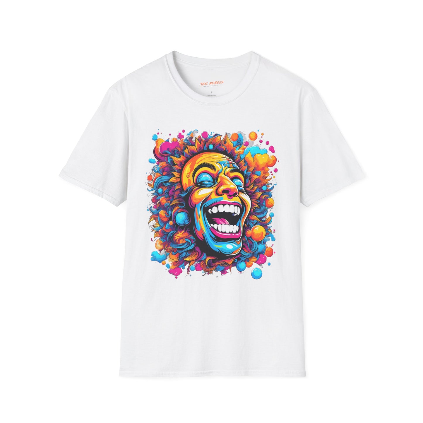 Psychedelic Happy Man Unisex T-Shirt | Happy Rebel Frequency