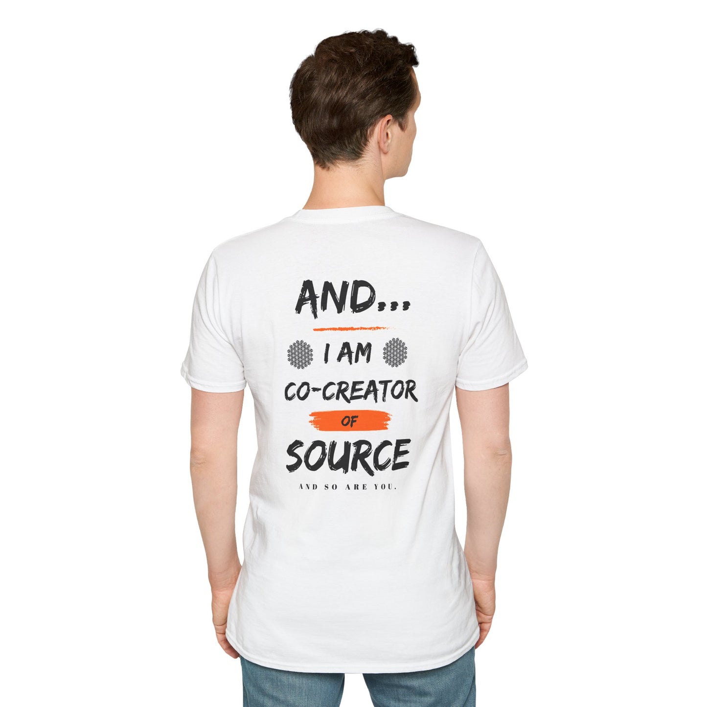 Not White Just American Unisex Softstyle T-Shirt | Identity Rebel Frequency