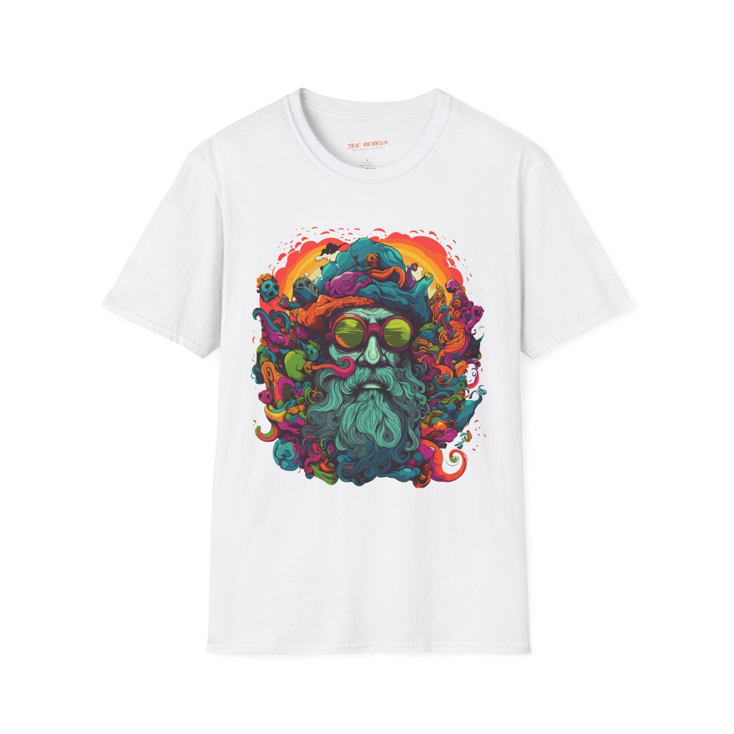 Psychedelic Gramps Unisex T-Shirt | Gramps Rebel Frequency