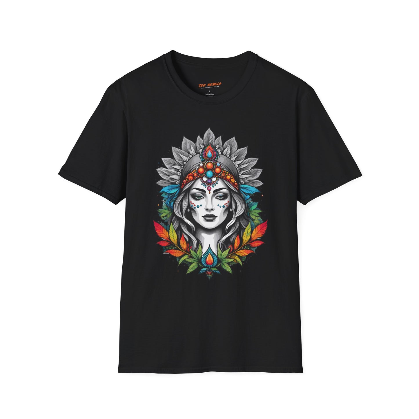 Psychedelic Boho Woman Unisex T-Shirt | Boho Rebel Frequency