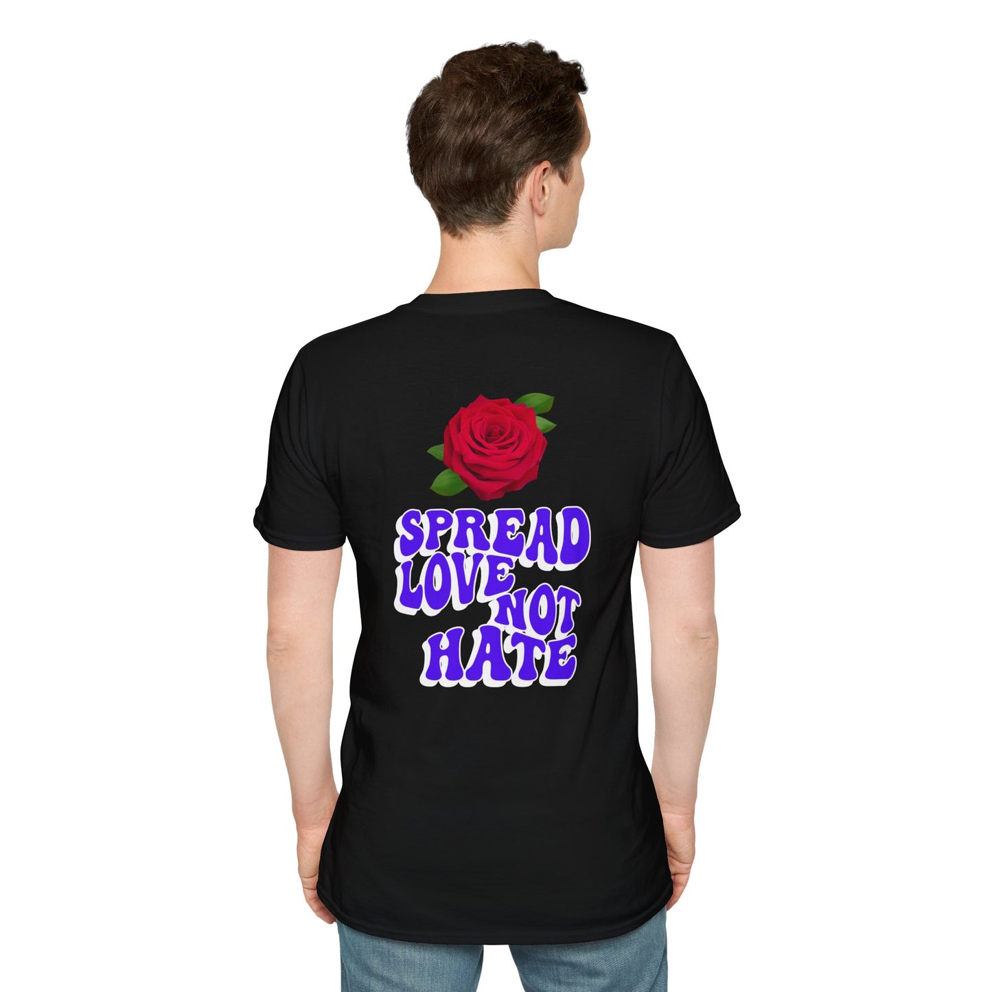 Psychedelic Swirl Unisex Softstyle T-Shirt | Swirl Rebel Frequency