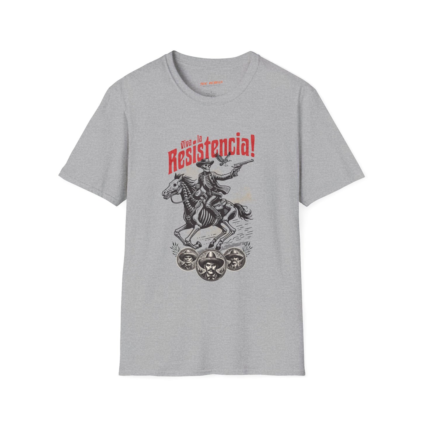 Viva a La Resistencia Graphic Unisex Streetwear T-Shirt - "Spread Love" | Trendy Casual Wear, Gift for Friends, Activism, Unique Style