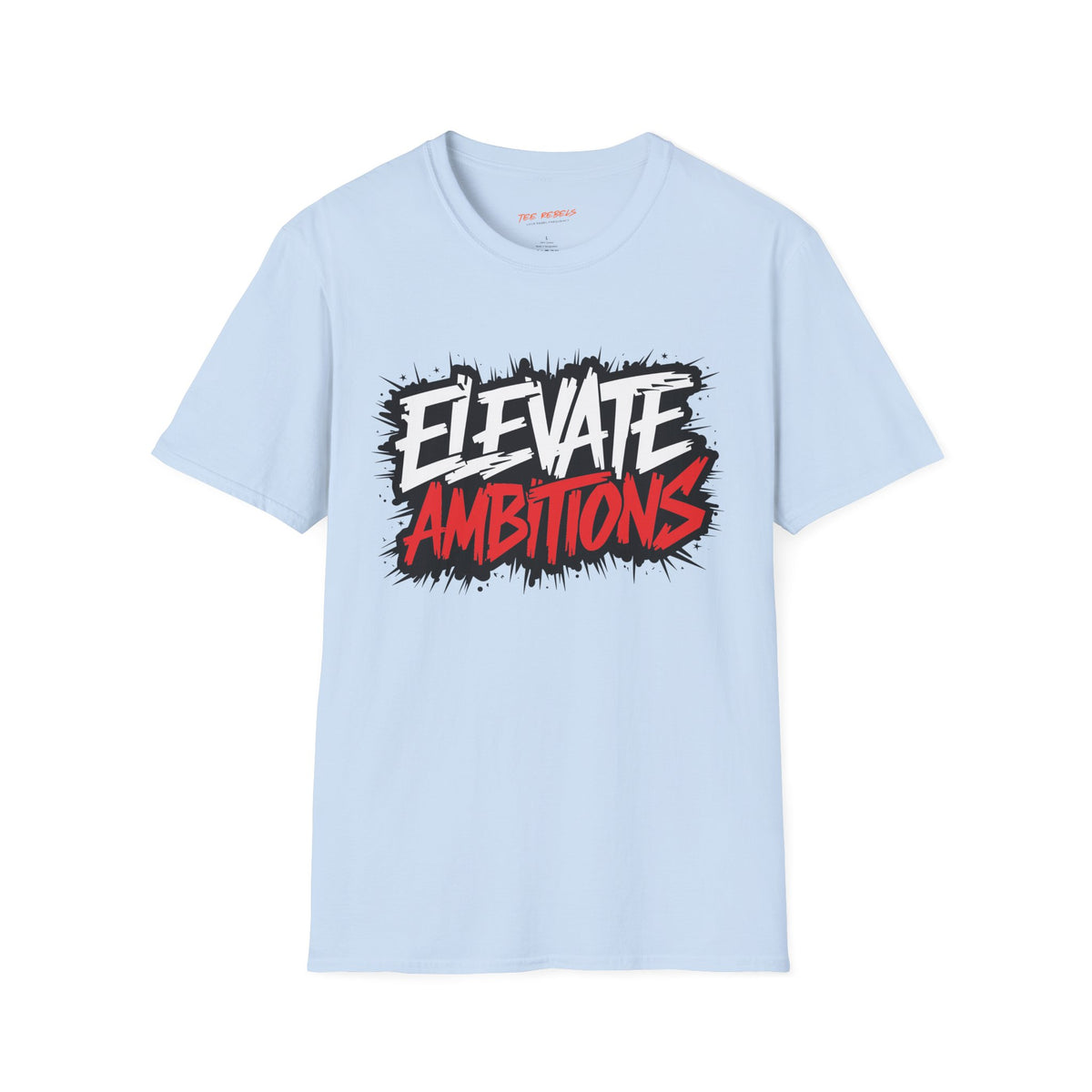 Motivational T-Shirt - Elevate Ambitions & Spread Love Graphic T-Shirt