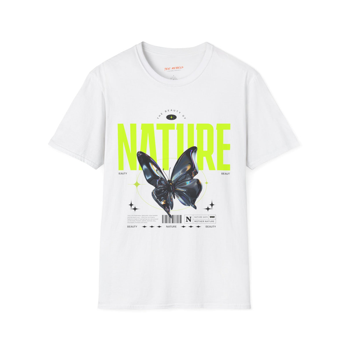 Nature & Spread Love Graphic T-Shirt