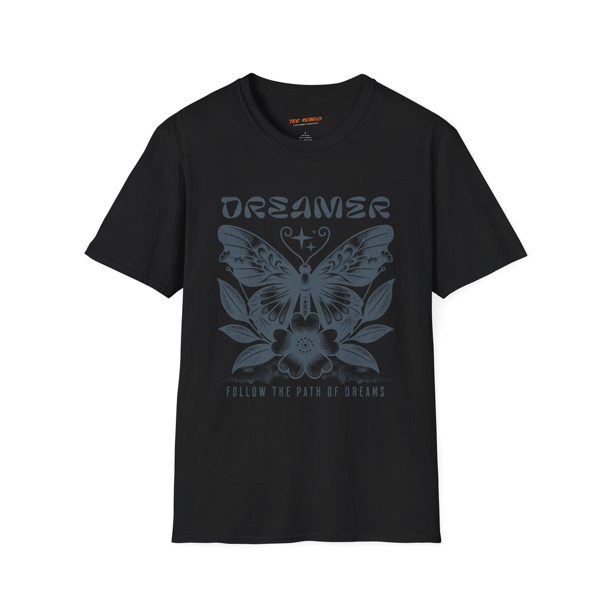 Dreamer Spread Love Butterfly Rose T-Shirt