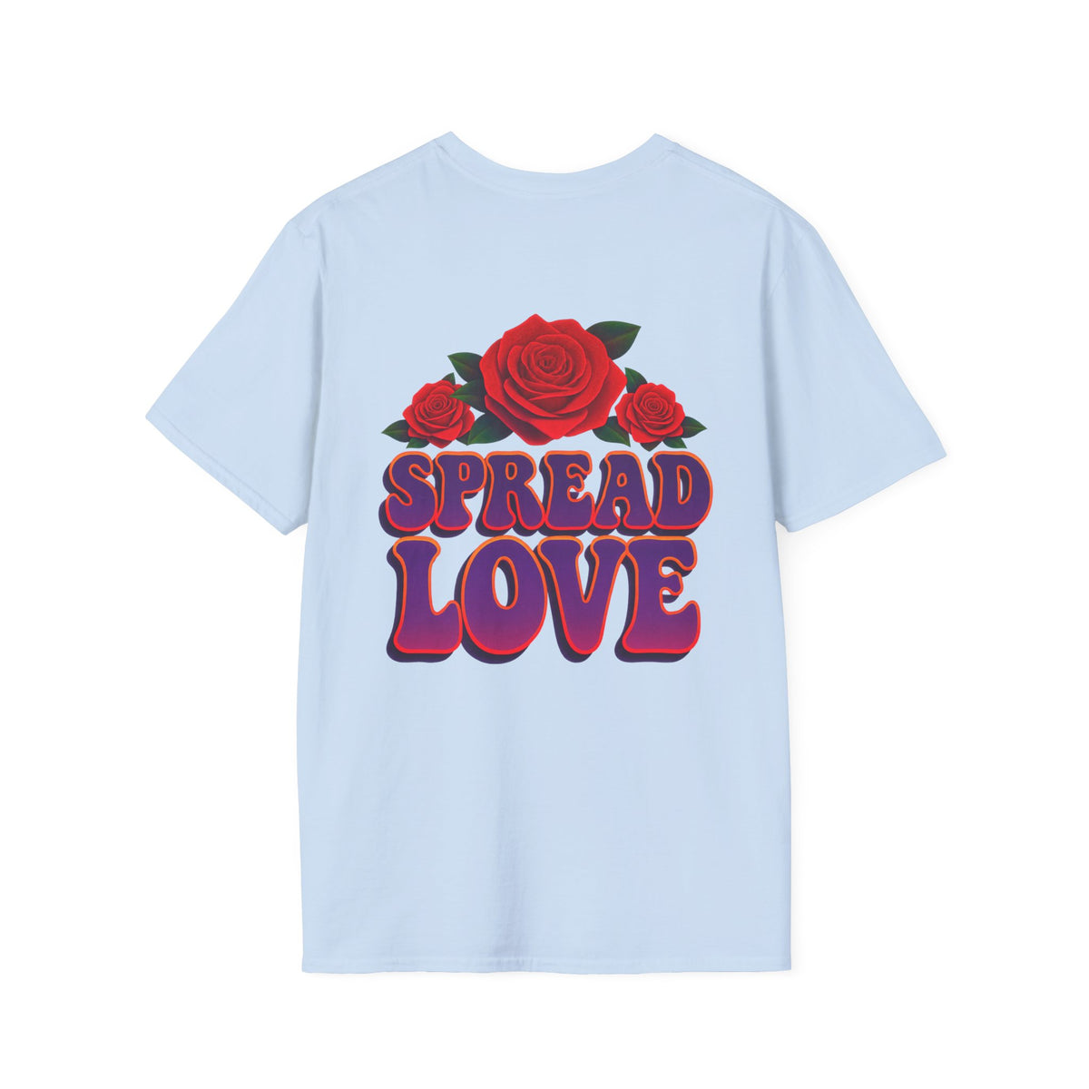 Butterfly & Spread Love Graphic T-Shirt