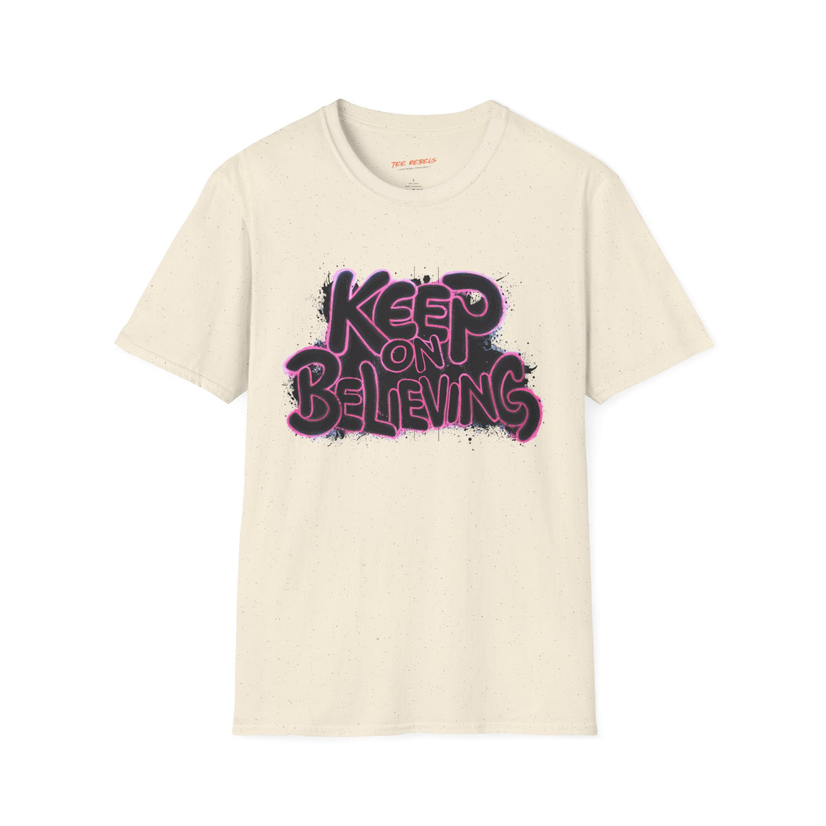 Motivational T-Shirt - Spread Love & Keep On Believing Graphic T-Shirt