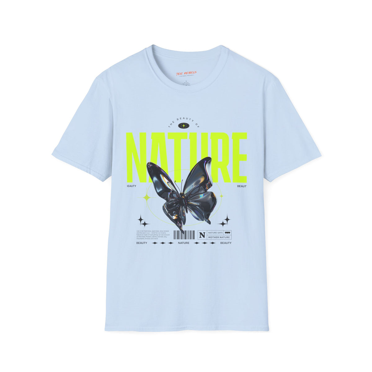 Nature & Spread Love Graphic T-Shirt