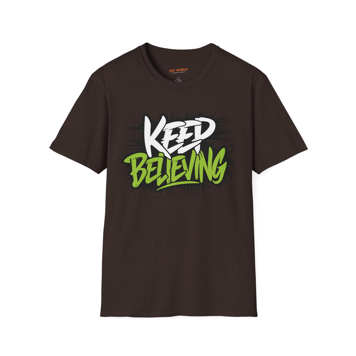 Motivational T-Shirt - Keep Believing & Spread Love Graphic T-Shirt