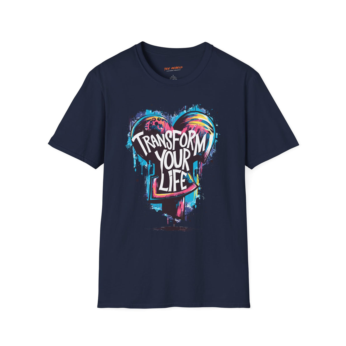 Motivational T-Shirt - Transform Your Life & Spread Love Graphic T-Shirt