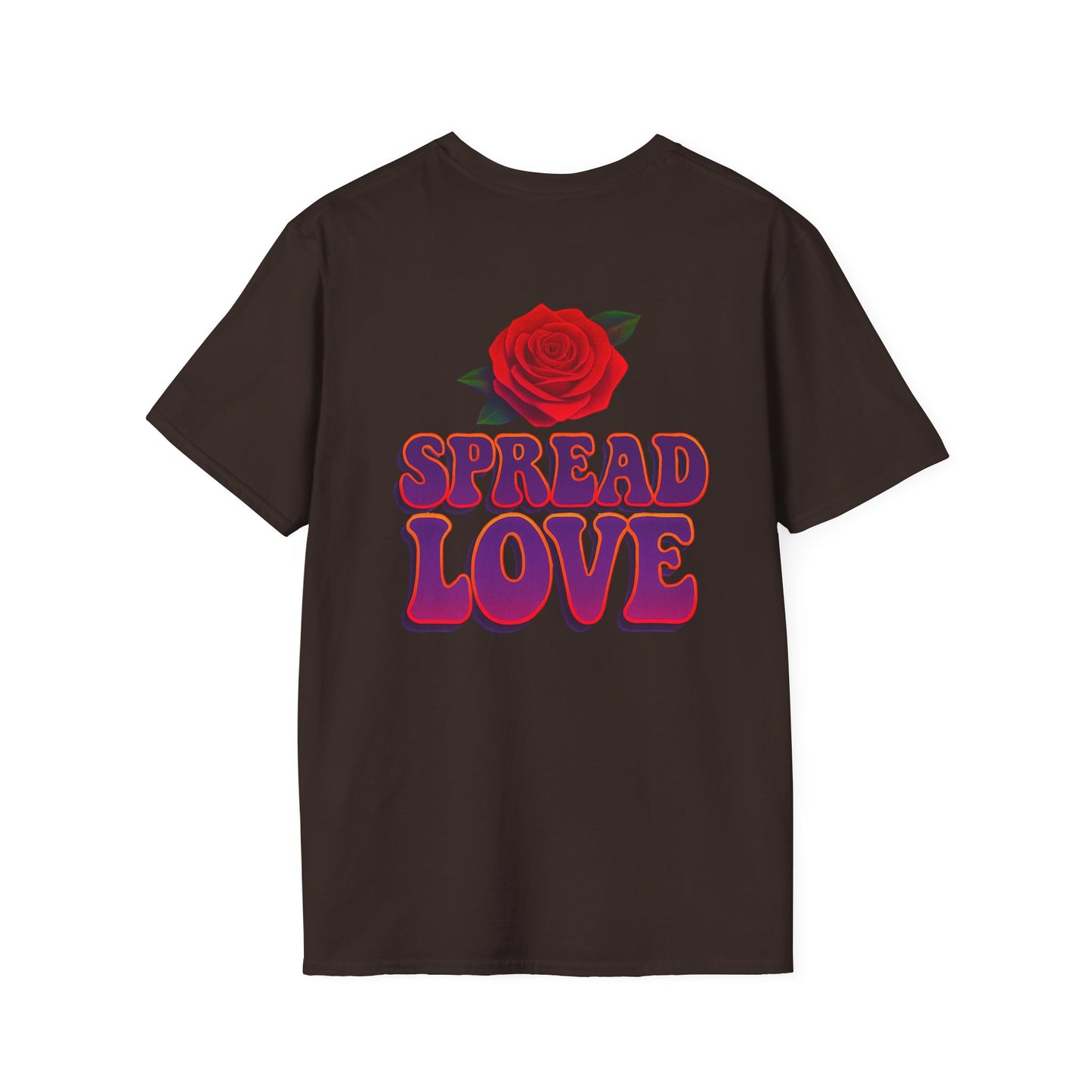 Become The Change T-Shirt — Spread Love Rose Graphic Tee