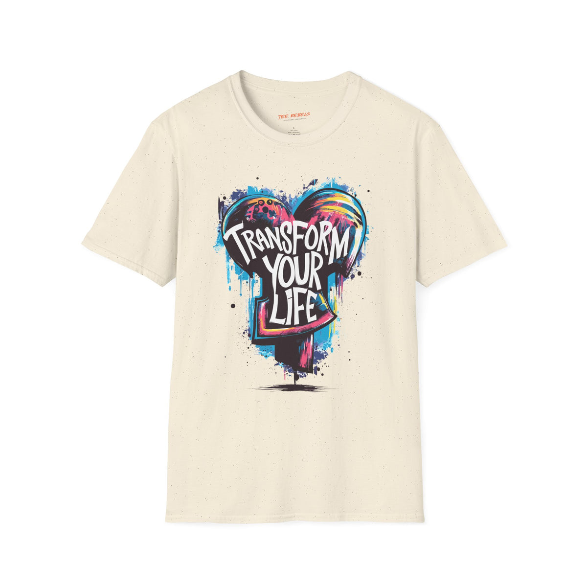 Motivational T-Shirt - Transform Your Life & Spread Love Graphic T-Shirt