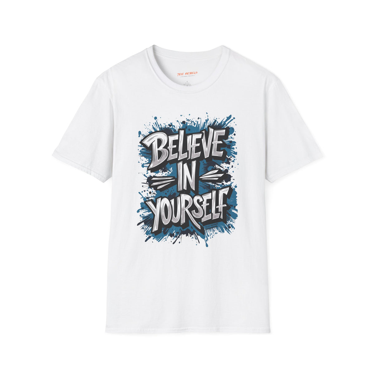 Motivational T-Shirt - Believe in Yourself & Spread Love Graphic T-Shirt