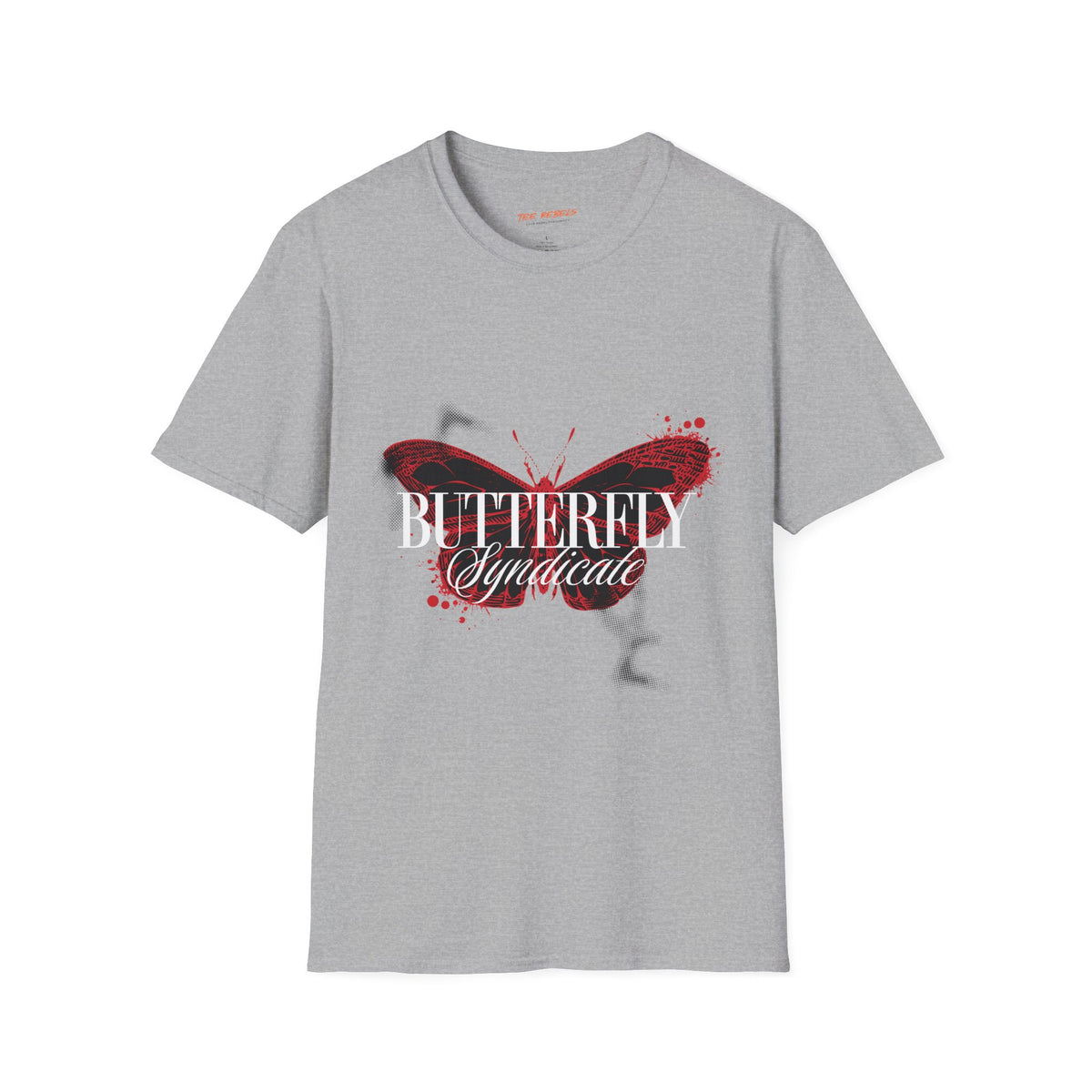 Butterfly Syndicate Spread Love Rose Graphic T-Shirt