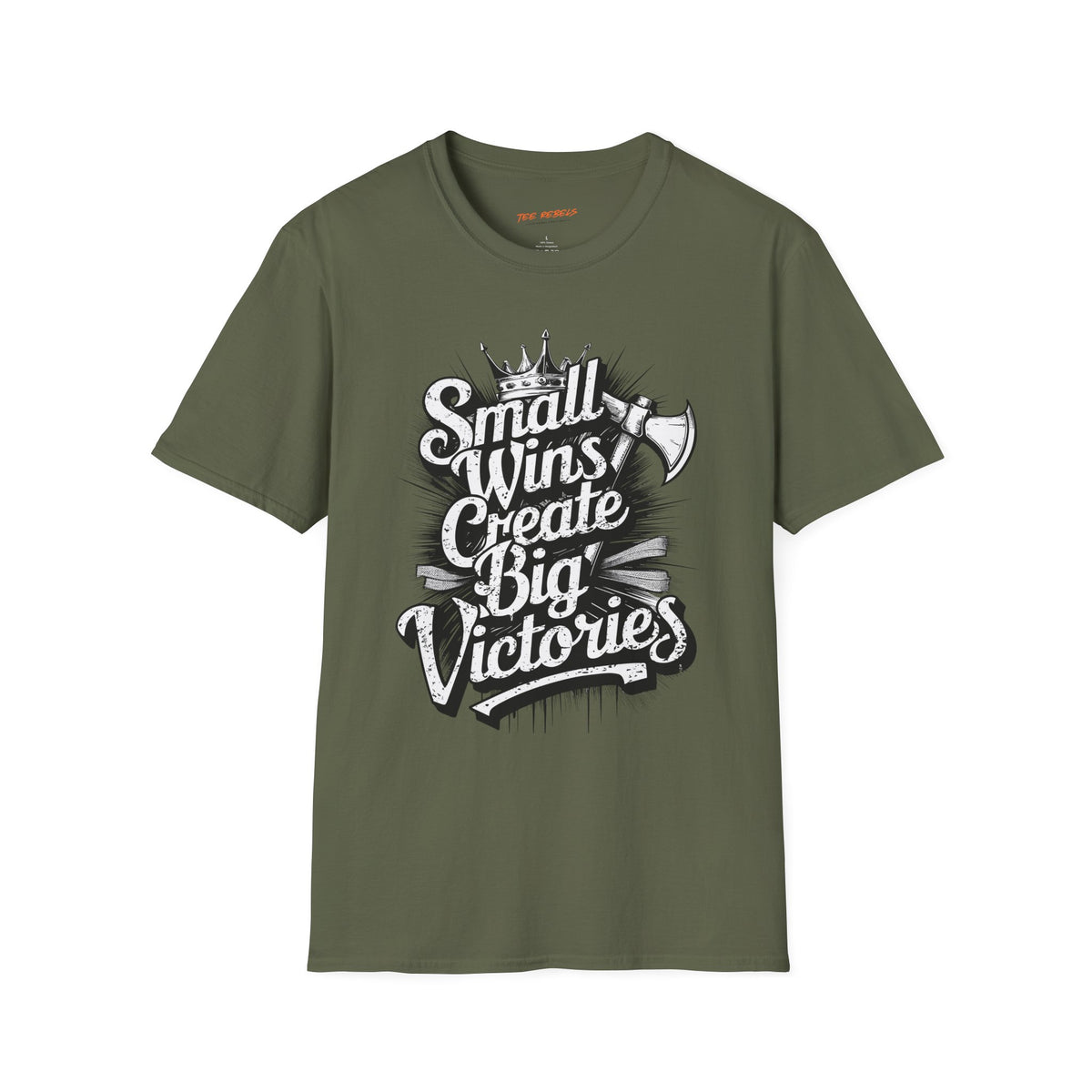 Motivational T-Shirt - Spread Love - Small Wins Create Big Victories Graphic T-Shirt