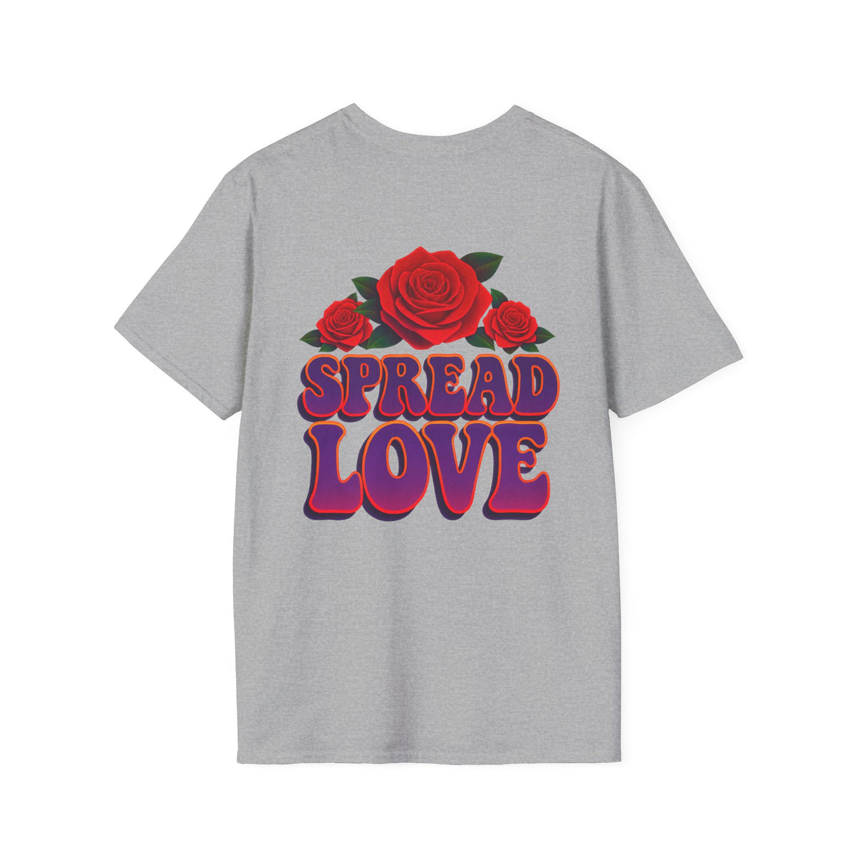 Butterfly & Spread Love Graphic T-Shirt