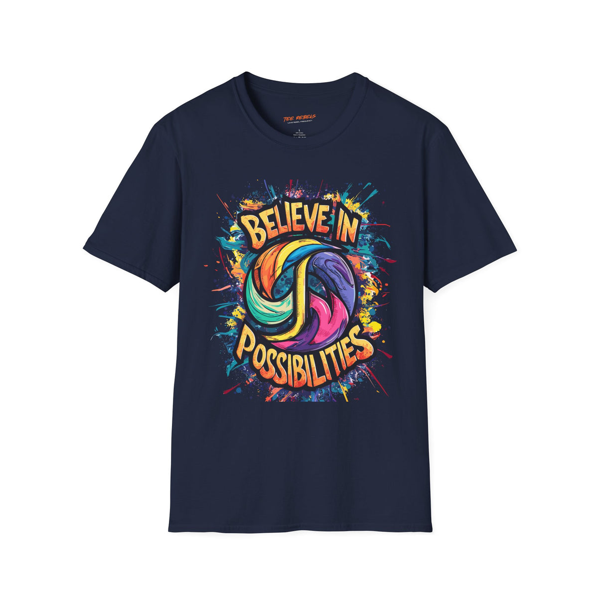 Motivational T-Shirt - Spread Love & Believe in Possibilities Graphic T-Shirt