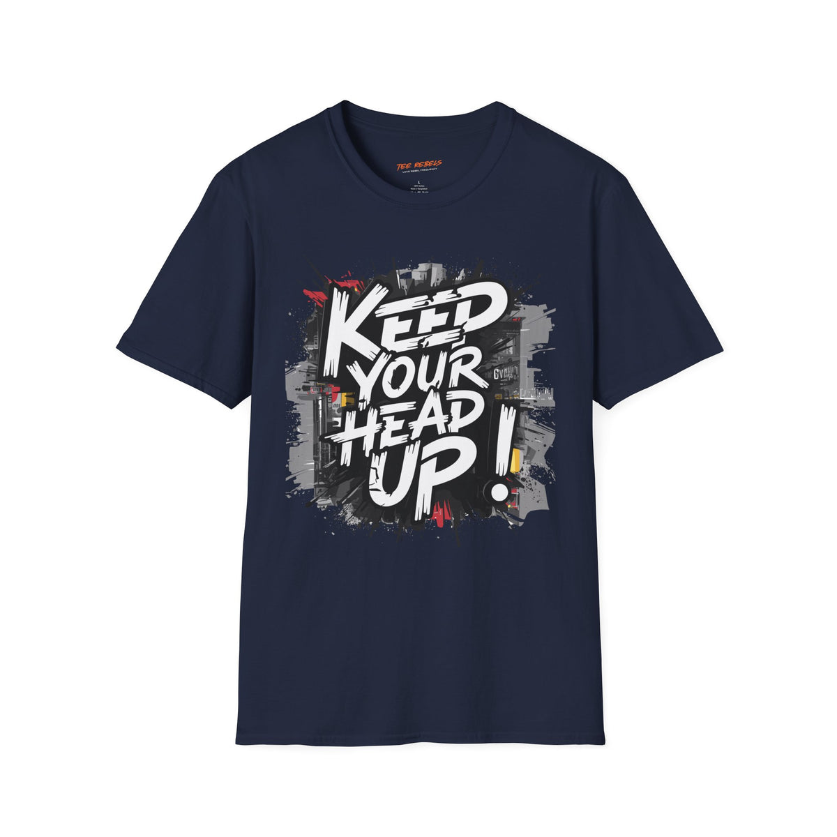 Motivational T-Shirt - Keep Your Head Up - Spread Love Graphic T-Shirt