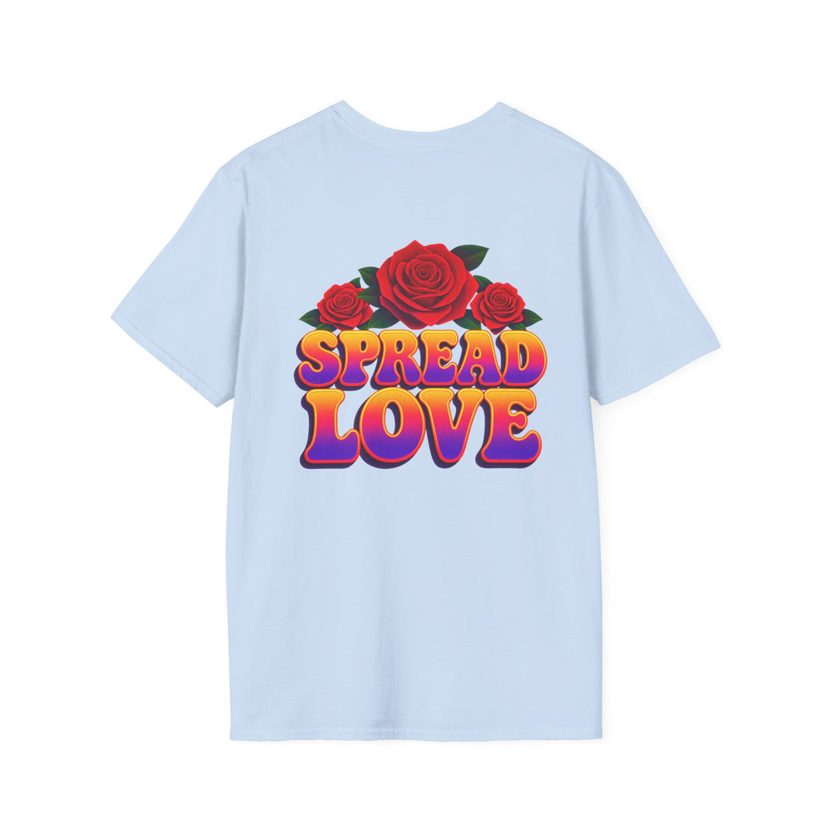 Motivational T-Shirt - Focus on the Goal & Spread Love Graphic T-Shirt