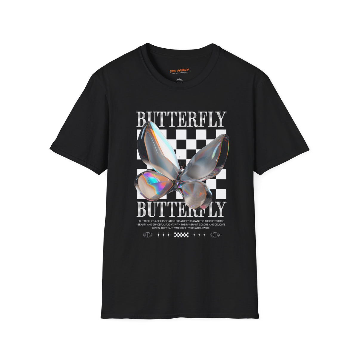 Spread Love Butterfly Graphic T-Shirt