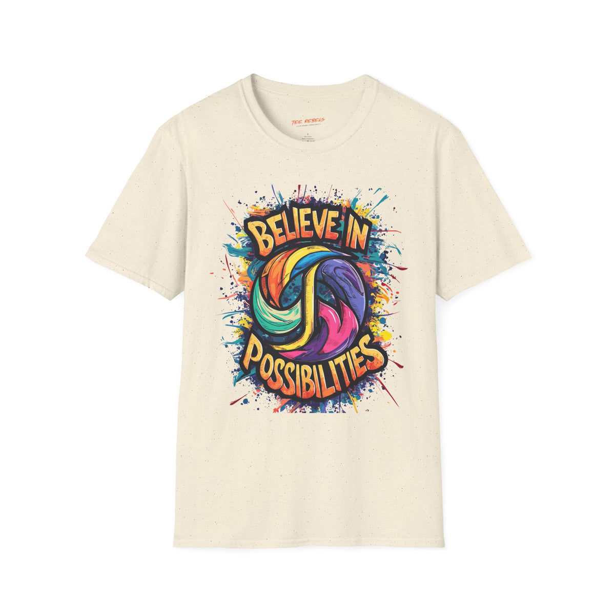 Motivational T-Shirt - Spread Love & Believe in Possibilities Graphic T-Shirt