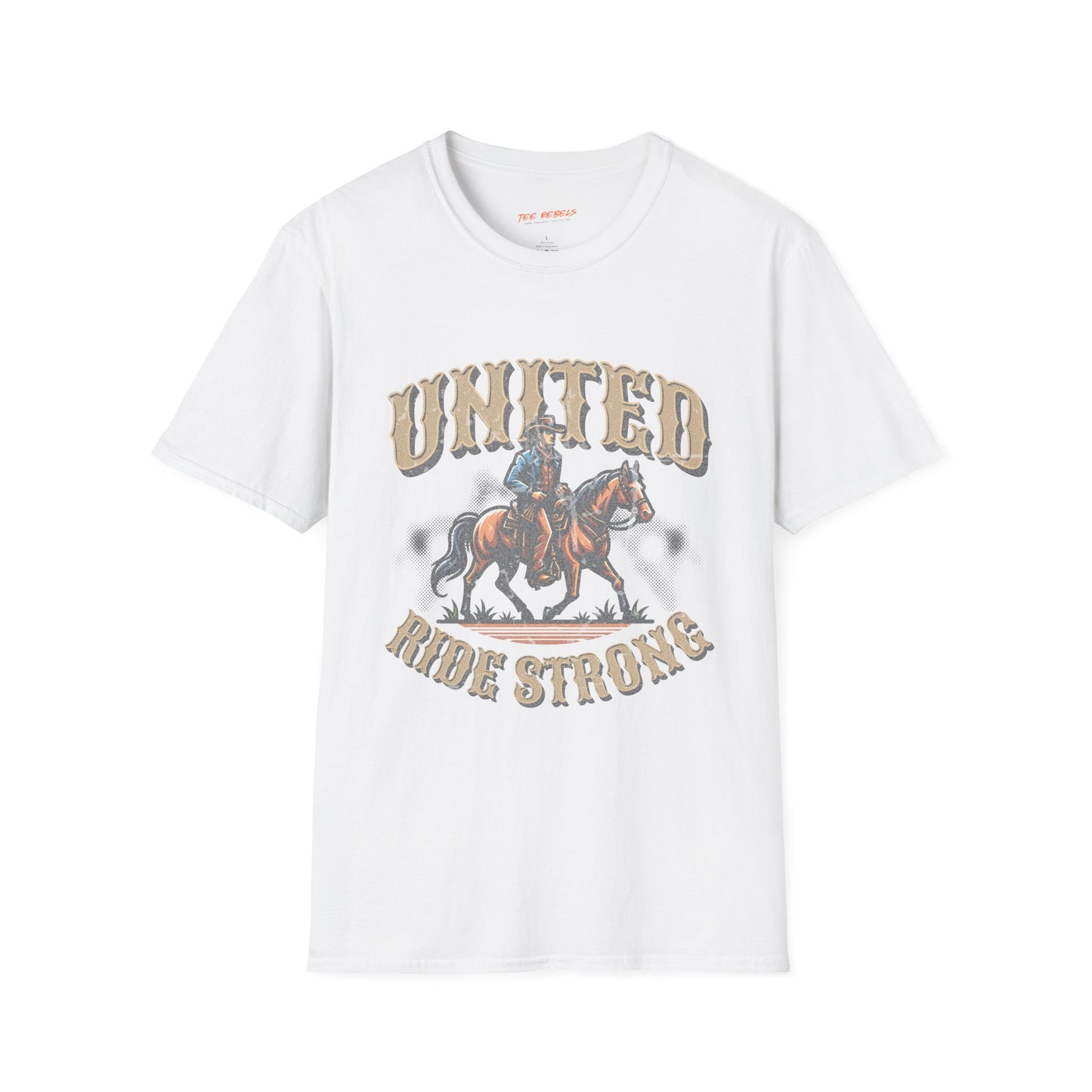 United Ride Strong Graphic Unisex Streetwear T-Shirt - Spread Love | Perfect for Casual Wear, Gifts, Festivals, Holidays