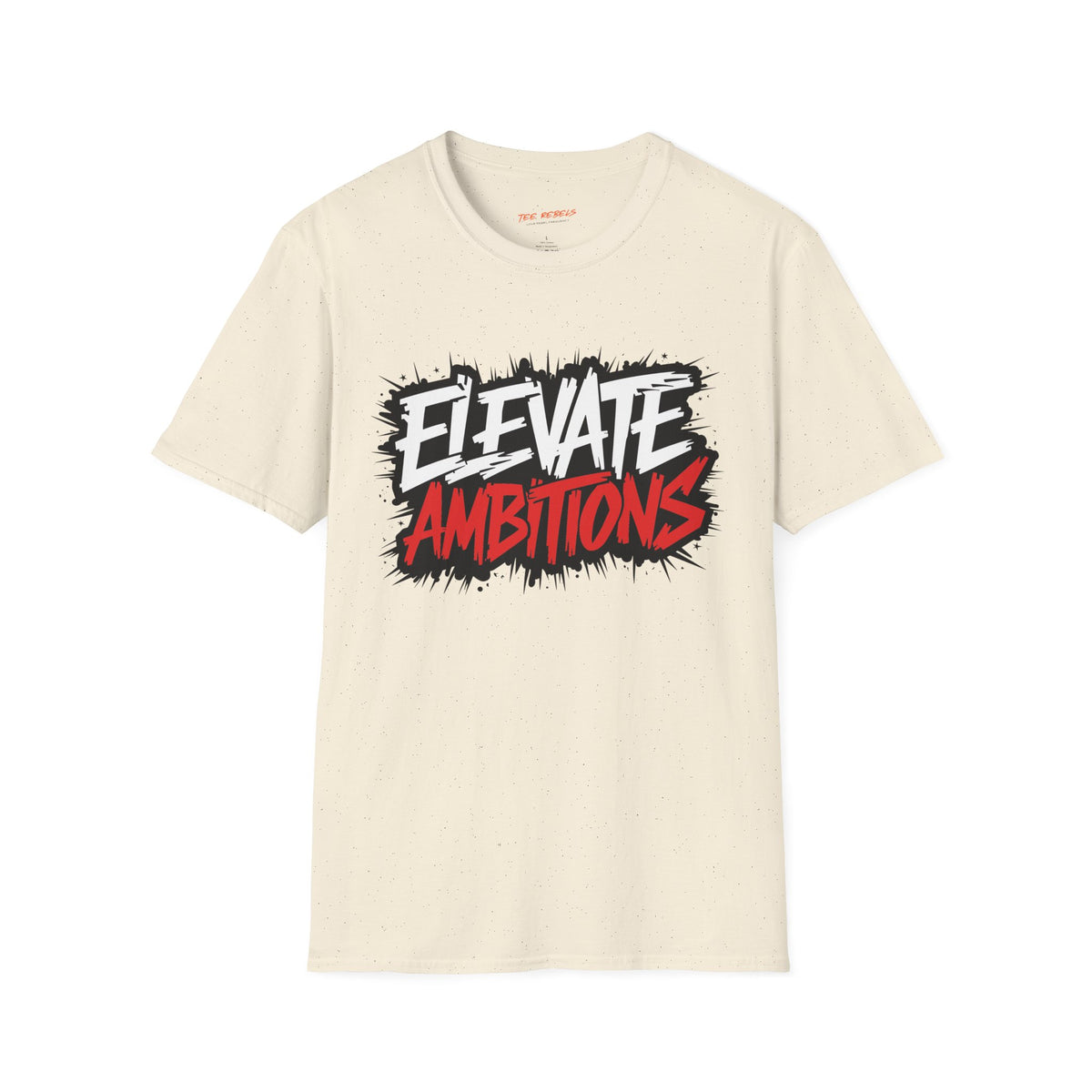 Motivational T-Shirt - Elevate Ambitions & Spread Love Graphic T-Shirt