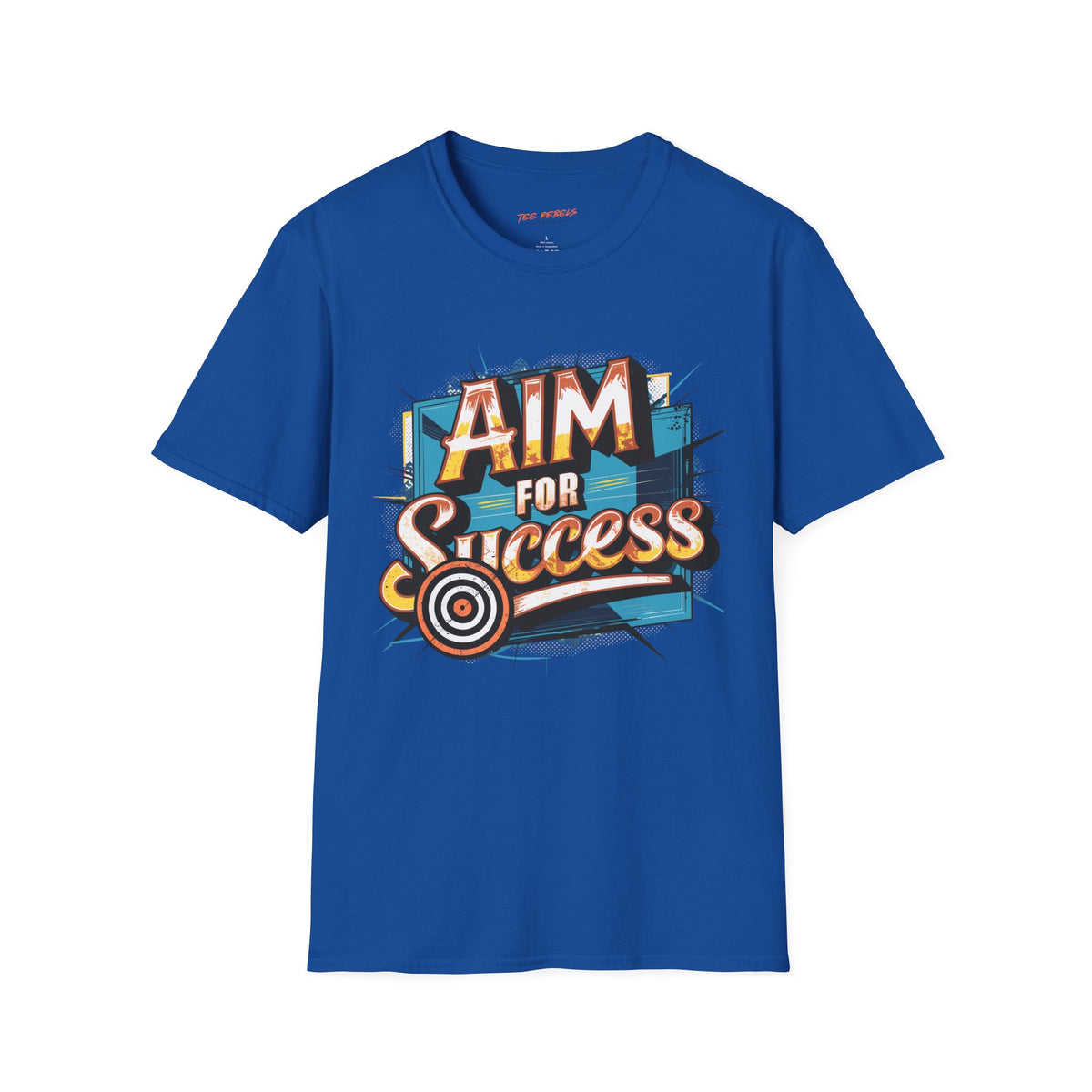 Motivational T-Shirt - Aim for Success Spread Love Graphic T-Shirt
