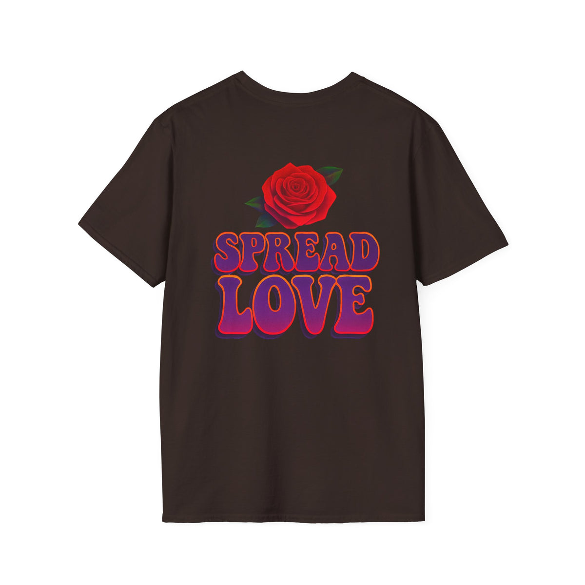 Floral Butterfly Gorgeous Spread Love Rose T-Shirt
