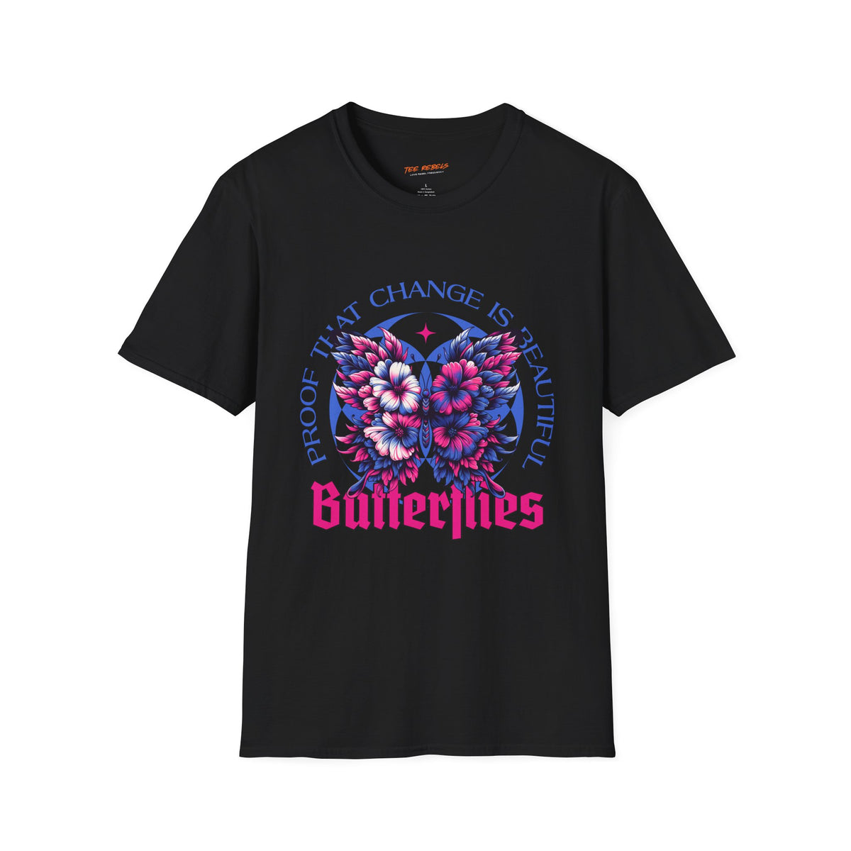 Butterfly Change & Spread Love Graphic T-Shirt