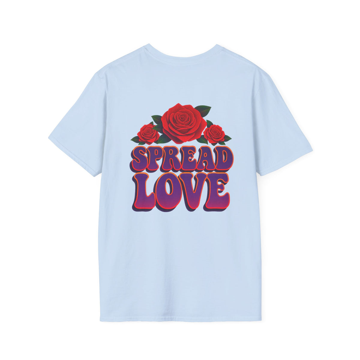 Spread Love Rose Graphic T-Shirt