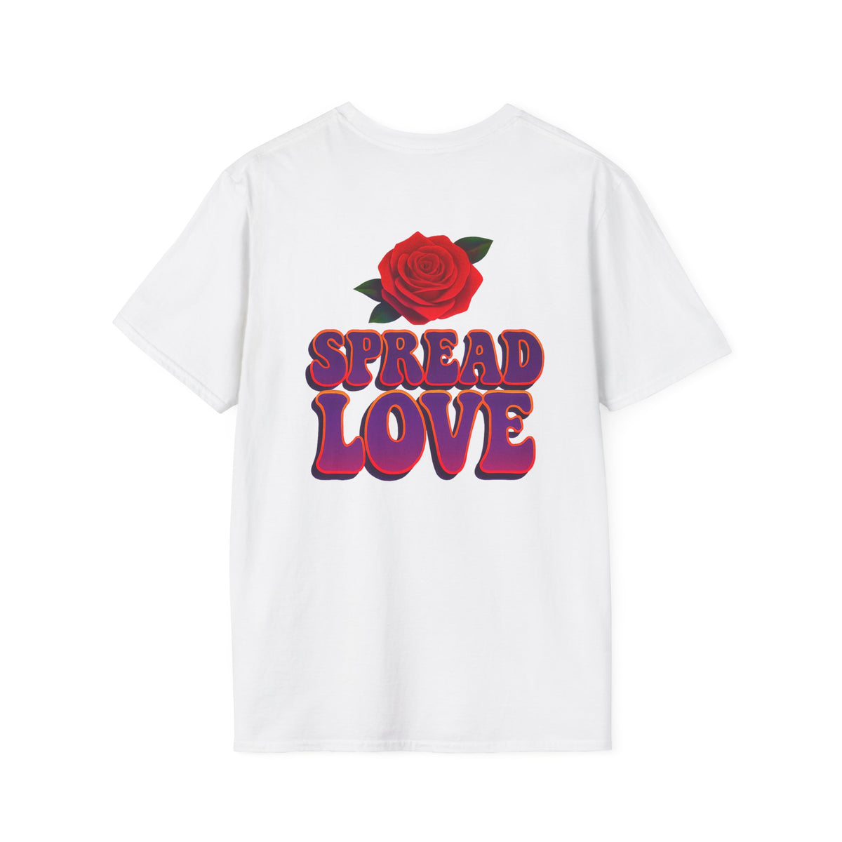 Butterfly Rose "Spread Love" Graphic T-Shirt