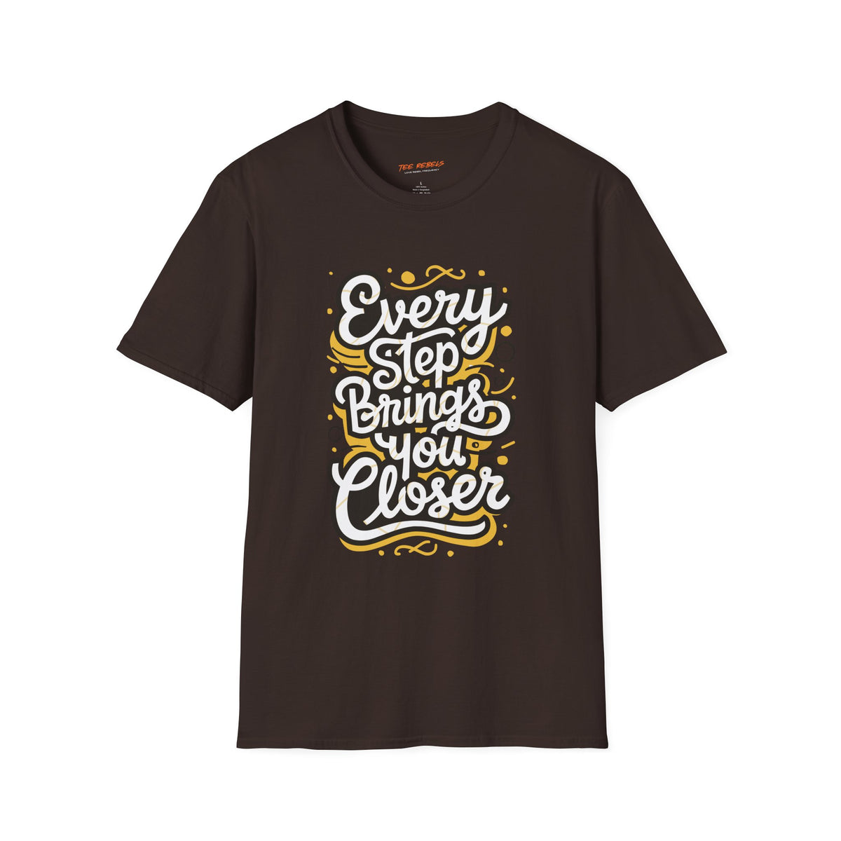 Motivational T-Shirt - Spread Love Every Step Brings You Closer Graphic T-Shirt