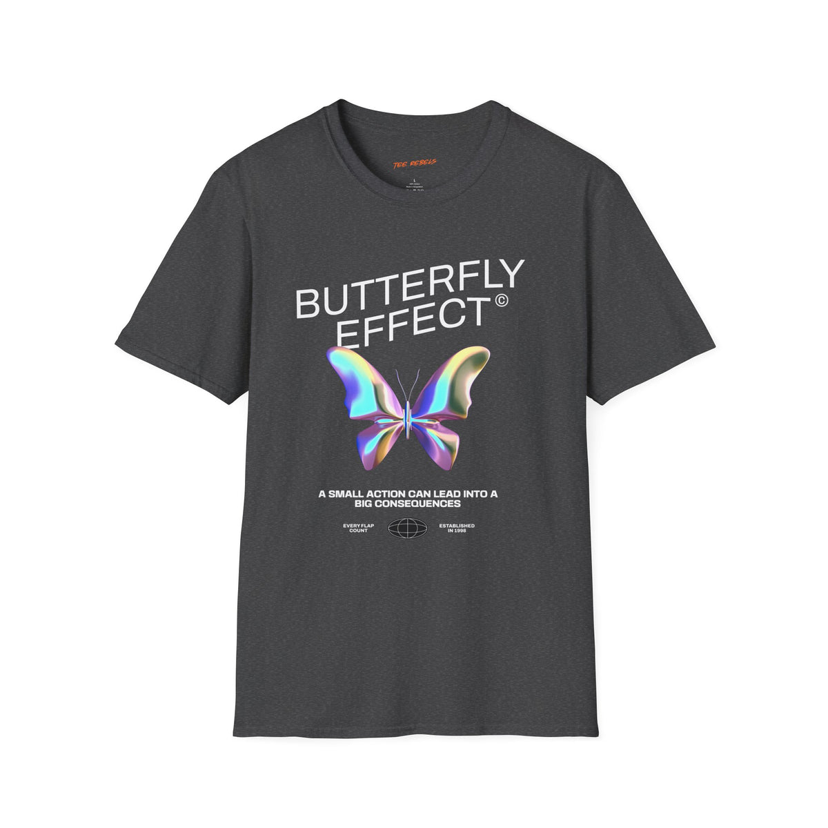 Butterfly Effect & Spread Love Graphic T-Shirt