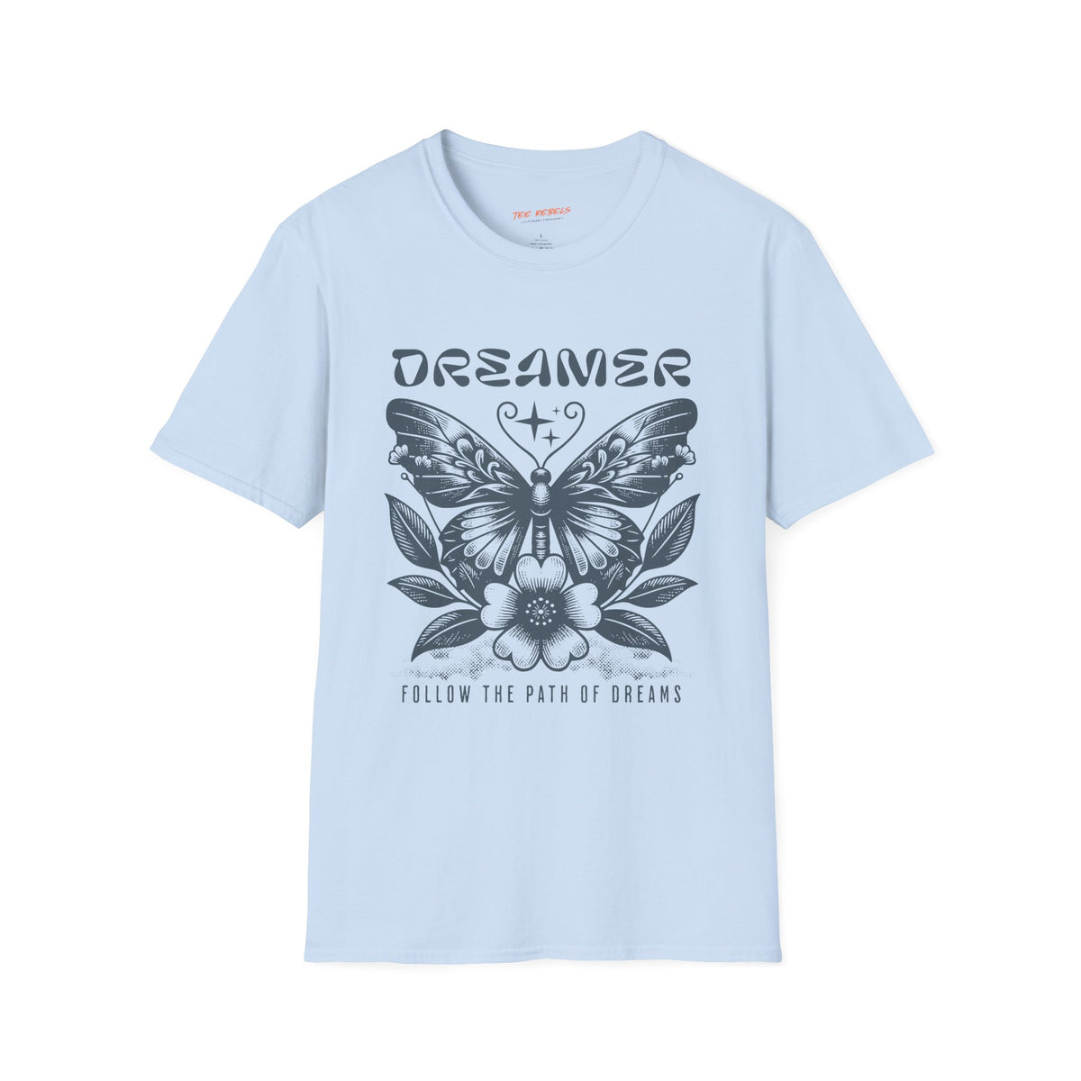 Dreamer Spread Love Butterfly Rose T-Shirt