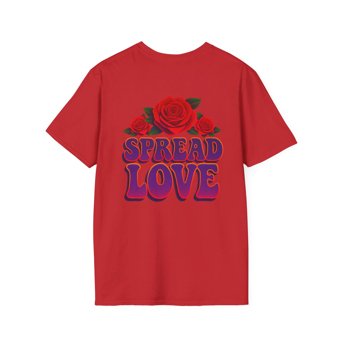 Look At This Butterfly Spread Love Rose Graphic T-Shirt