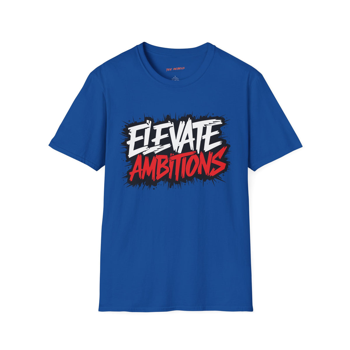 Motivational T-Shirt - Elevate Ambitions & Spread Love Graphic T-Shirt