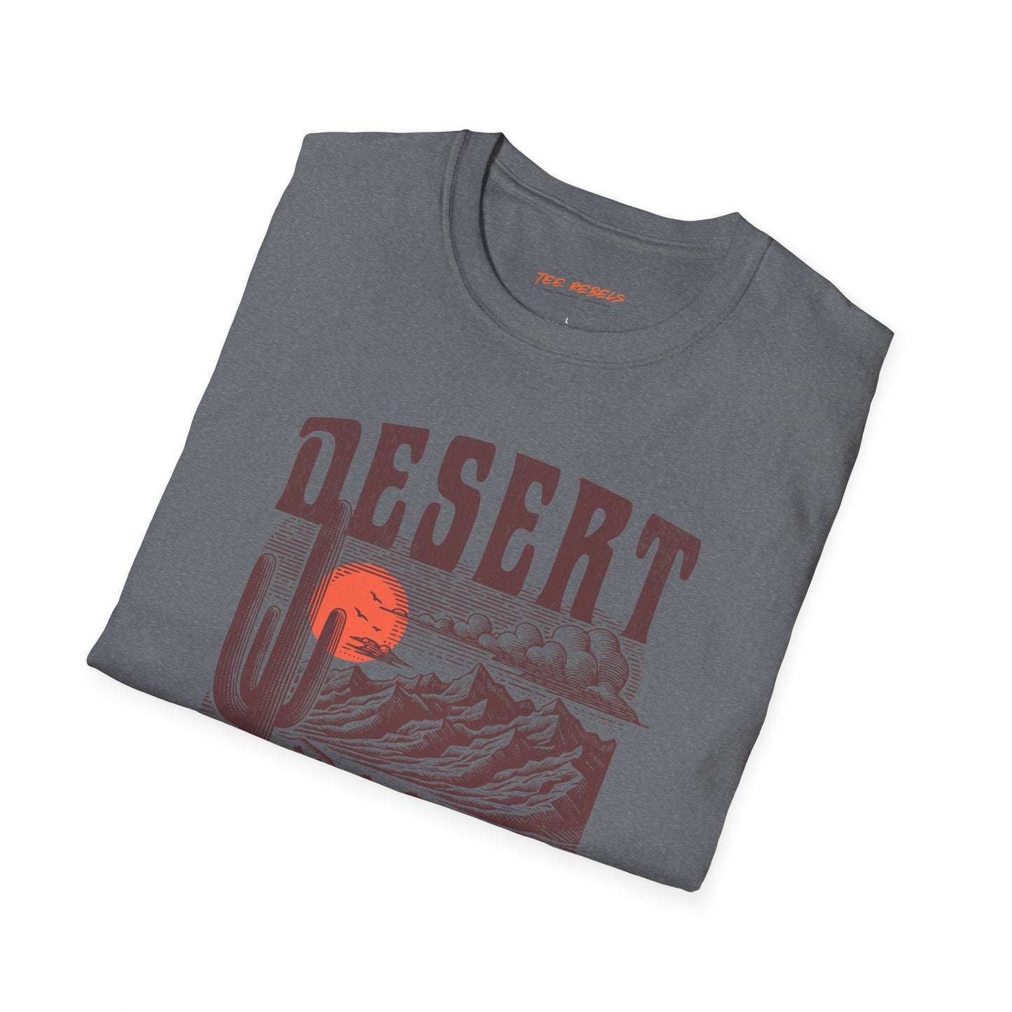 Desert Dreamer Unisex Streetwear T-Shirt | Vintage Western Graphic T-Shirt | Desert Rebel Frequency