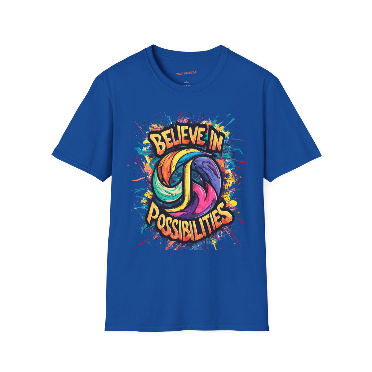 Motivational T-Shirt - Spread Love & Believe in Possibilities Graphic T-Shirt
