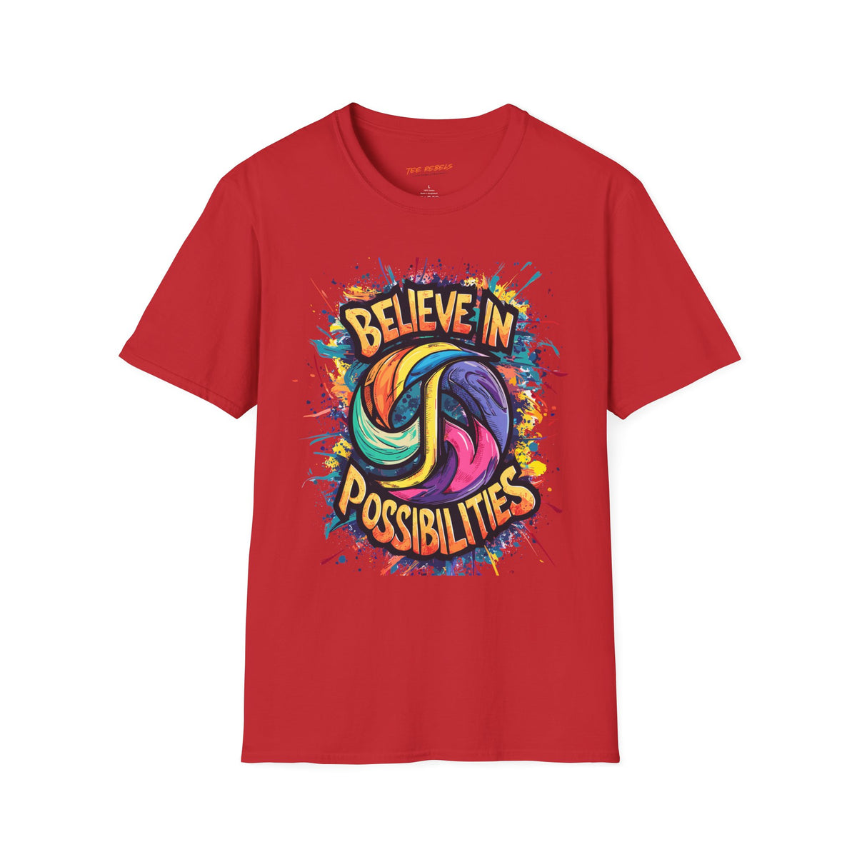 Motivational T-Shirt - Spread Love & Believe in Possibilities Graphic T-Shirt
