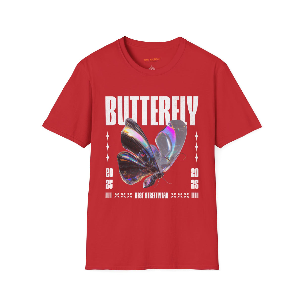 Butterfly & Spread Love Graphic T-Shirt