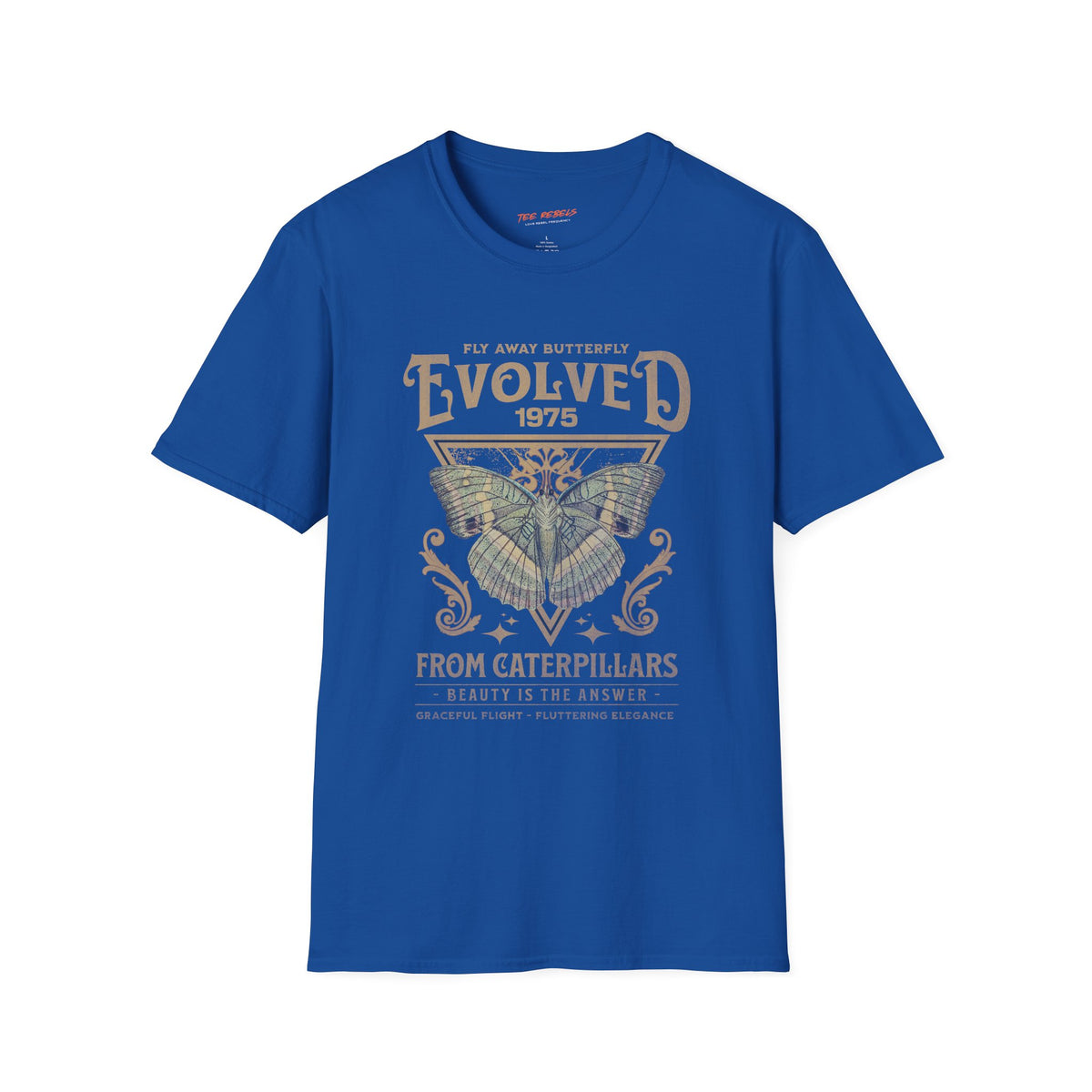 Evolved Spread Love Rose Graphic T-Shirt