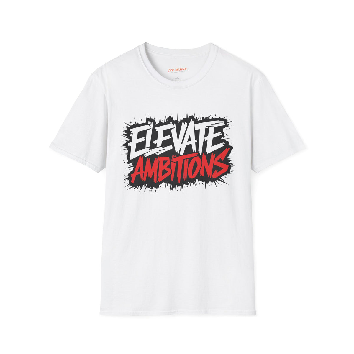 Motivational T-Shirt - Elevate Ambitions & Spread Love Graphic T-Shirt
