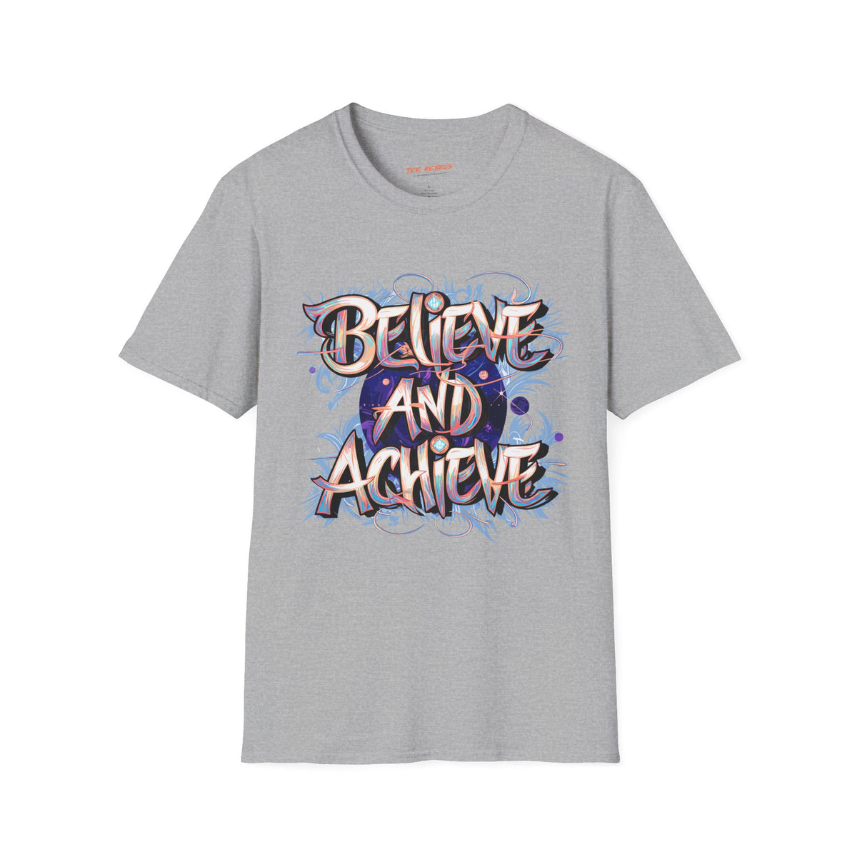 Motivational T-Shirt - Believe and Achieve - Spread Love Graphic T-Shirt